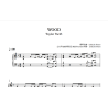 WOOD 霉霉 钢琴谱 五线谱 舞女的一生